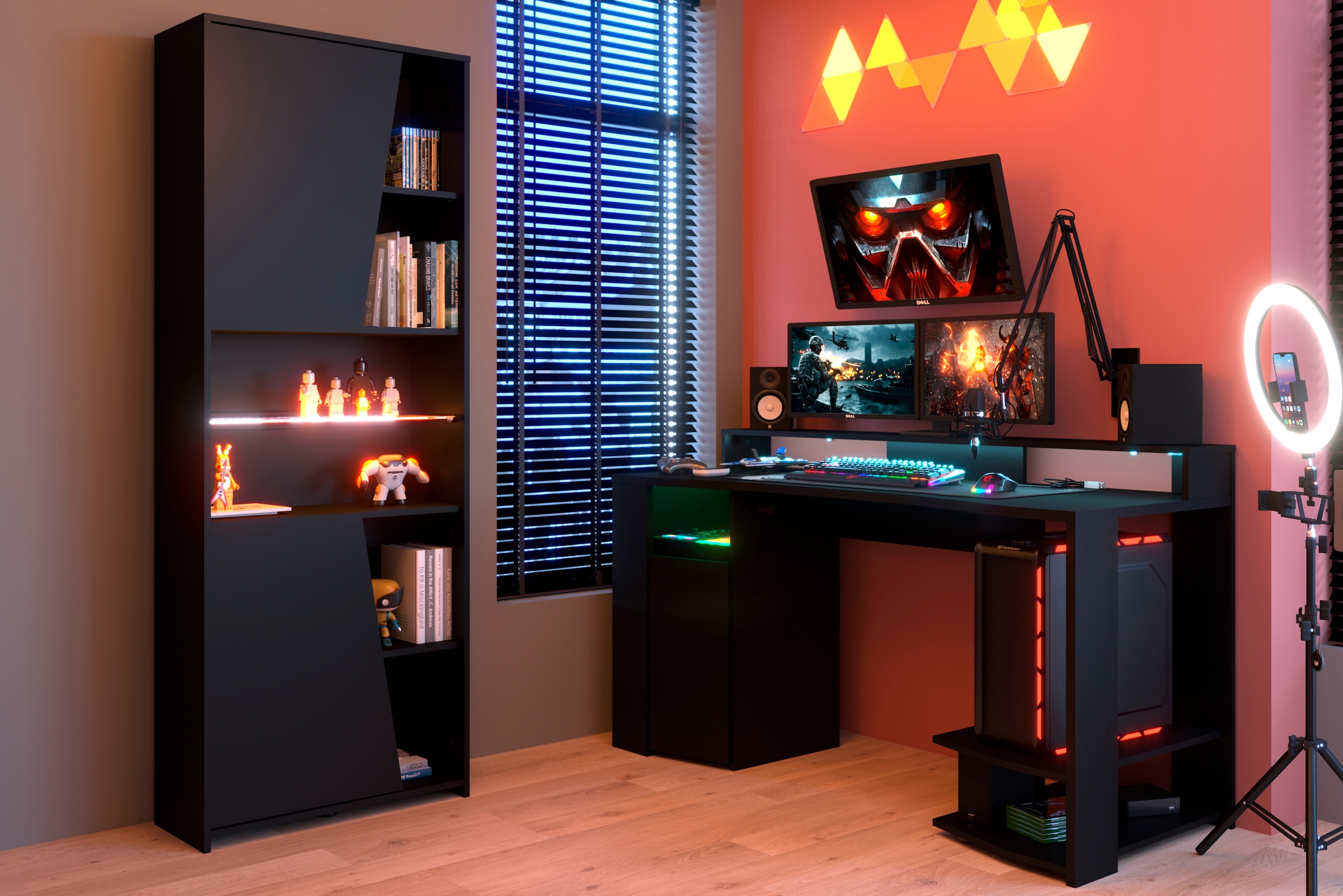 Parisot Jugendzimmer-Set »Gaming - Set« 2 Stk. tlg. Gaming-Set