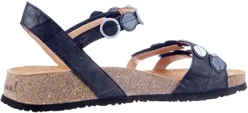 Think blauw combi 000322-8020 - maat 38 sandaal blauw combi - maat 38 Calandschoen
