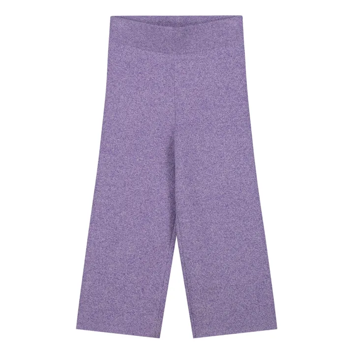 Daily Brat Pantalon Maille Charlie | Lilas