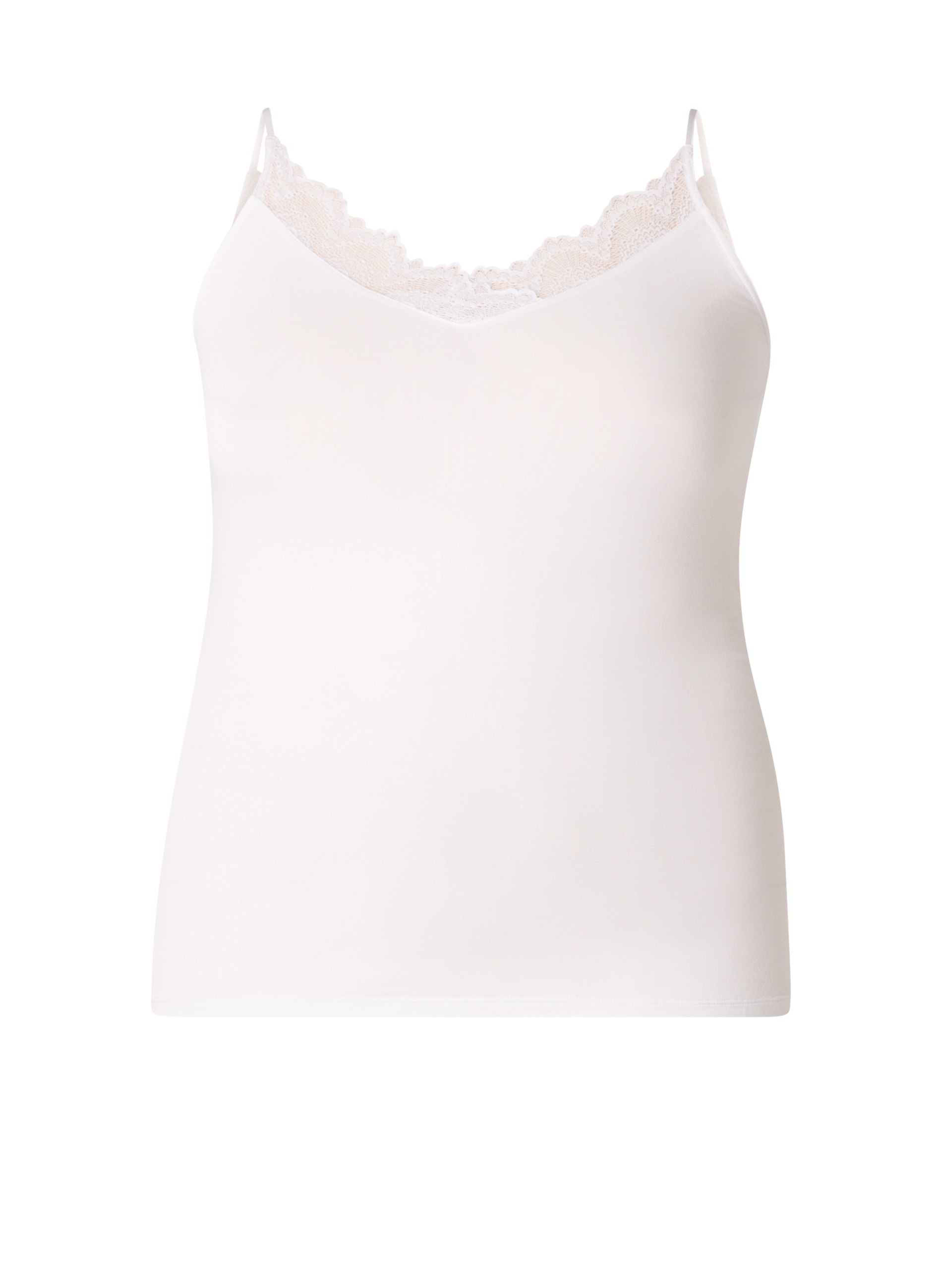 Base Level Curvy Spitzentop , mit Spaghetti-Trägern