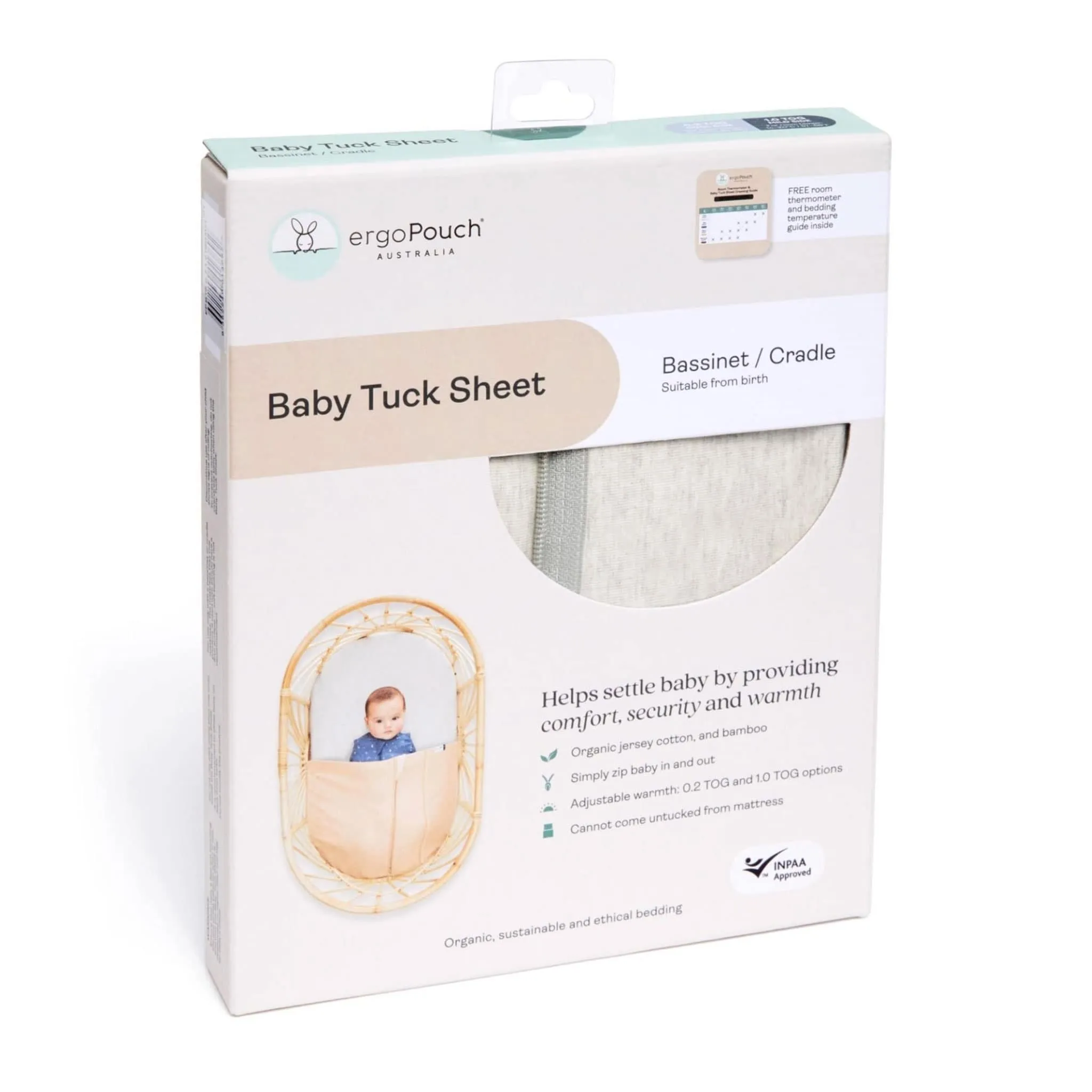 ErgoPouch Sac pour Landau - Rouille 0.2-1 TOG