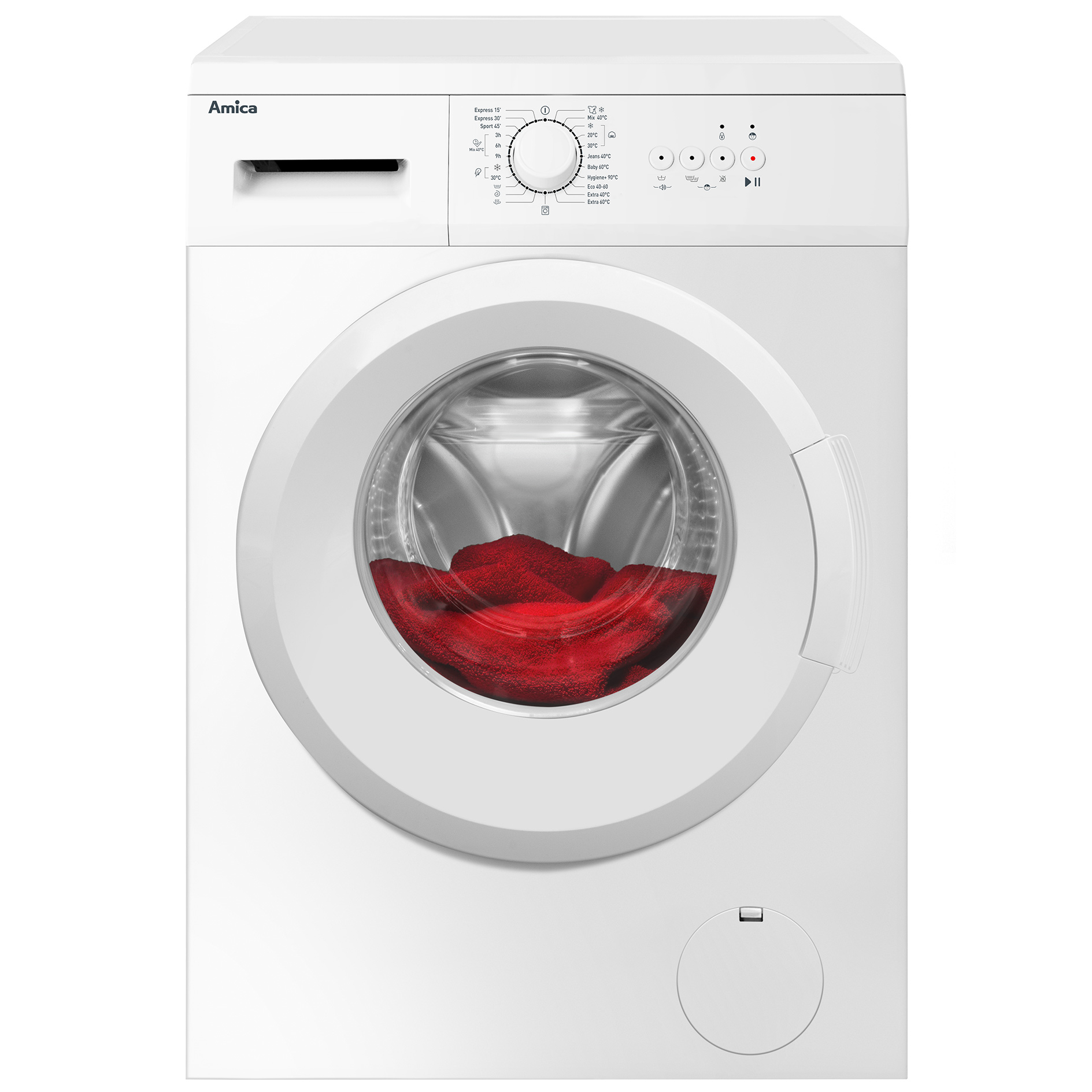 AMICA Waschmaschine AMICA WA 461 022 - weiß - 6 kg - D