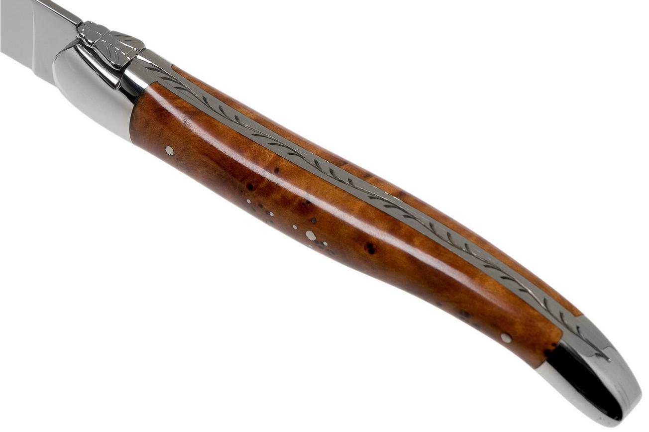 Forge de Laguiole T62MINTHBRI thujahout gepolijst set van 6 steakmessen