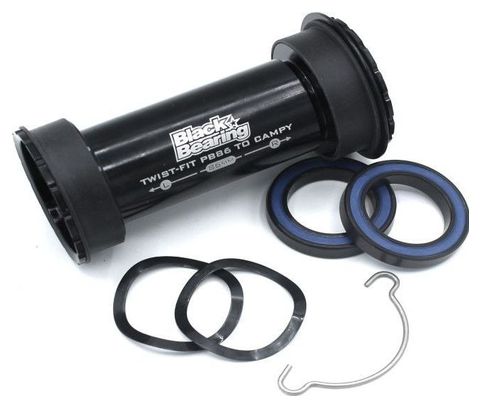 Boitier de pedalier - BLACKBEARING - 41 - 68/73 - campa 25 mm - Céramique