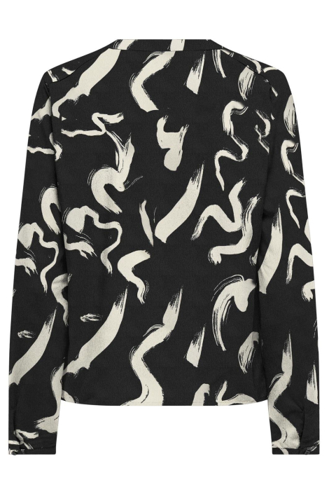 Only zwarte dames blouse