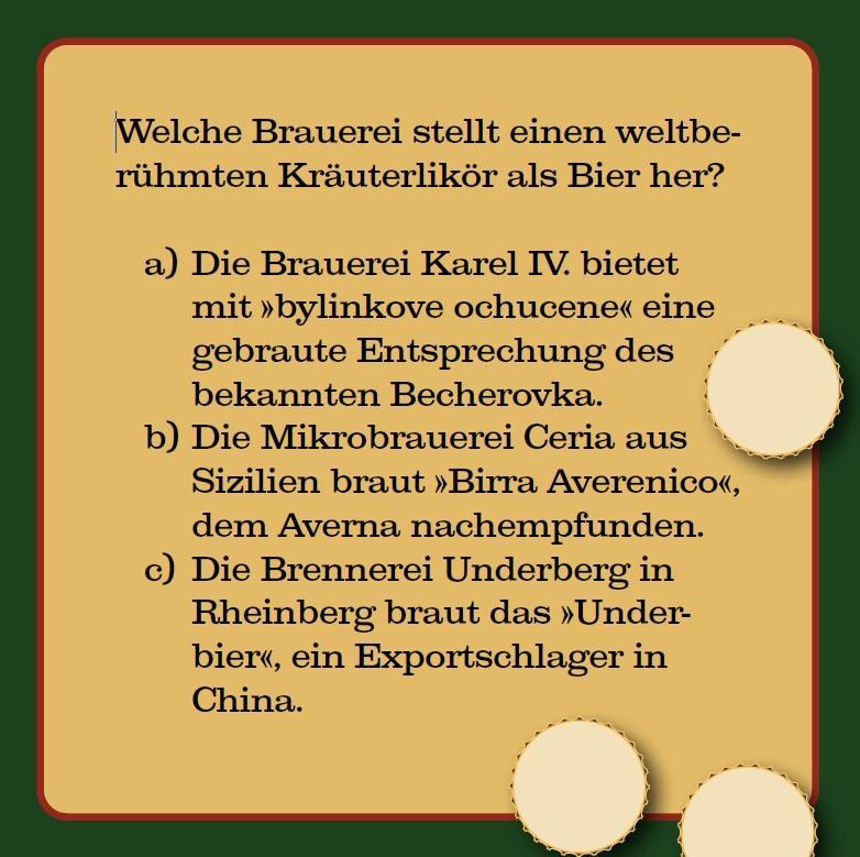 Bier-Quiz 2 - (Neuauflage)