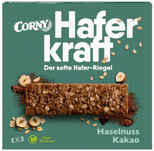 Corny Haferkraft Haselnuss Kakao