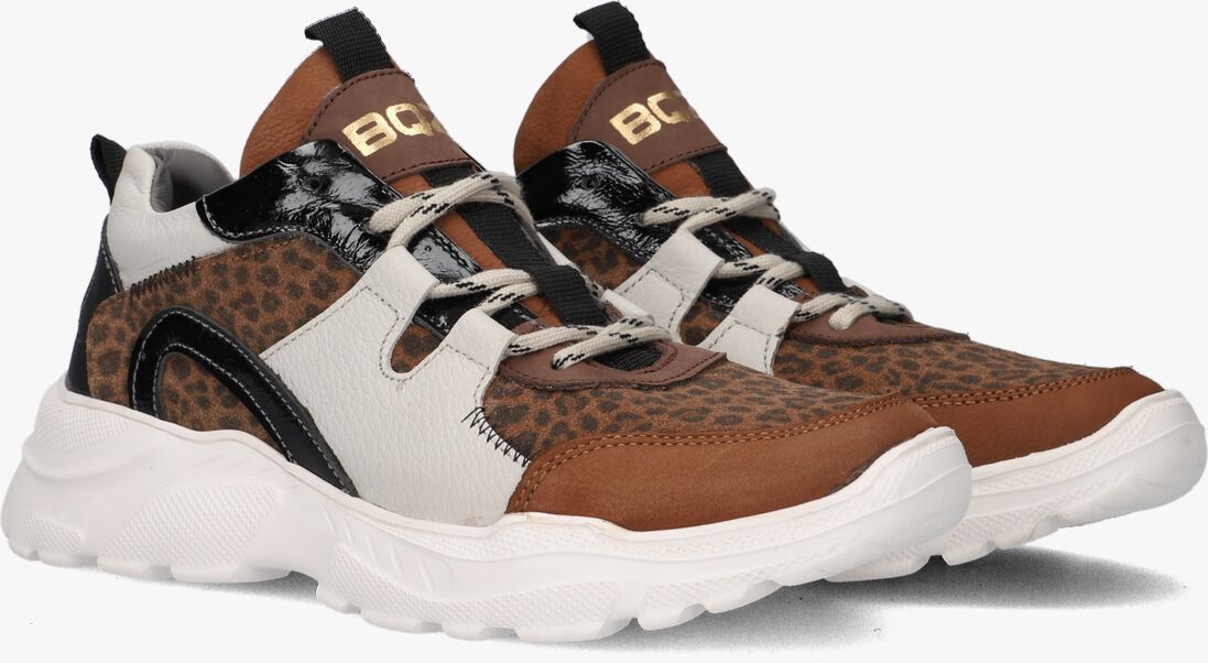 BRAQEEZ cognac braqeez lage sneakers robin run