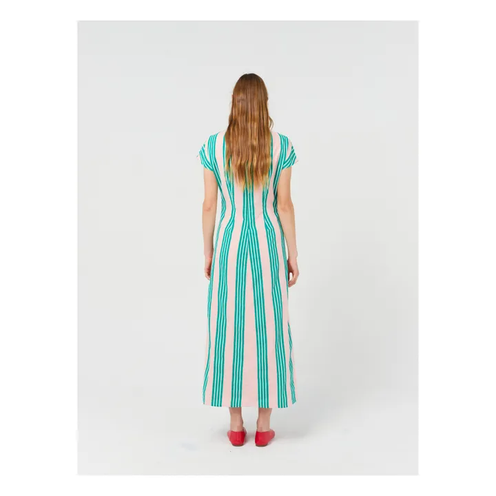 Bobo Choses Robe Rayures x Smallable | Rose pâle