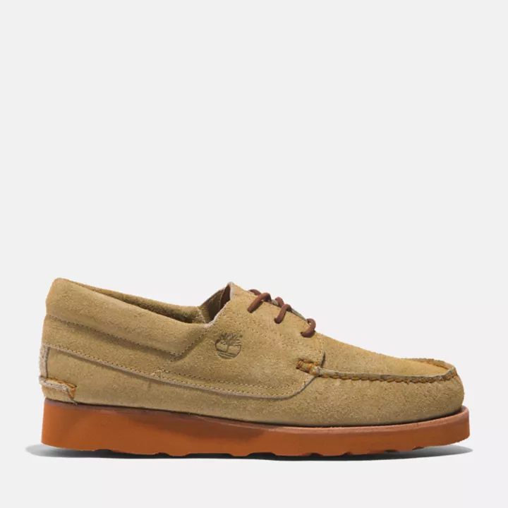 Chaussures à lacets pour homme en beige clair