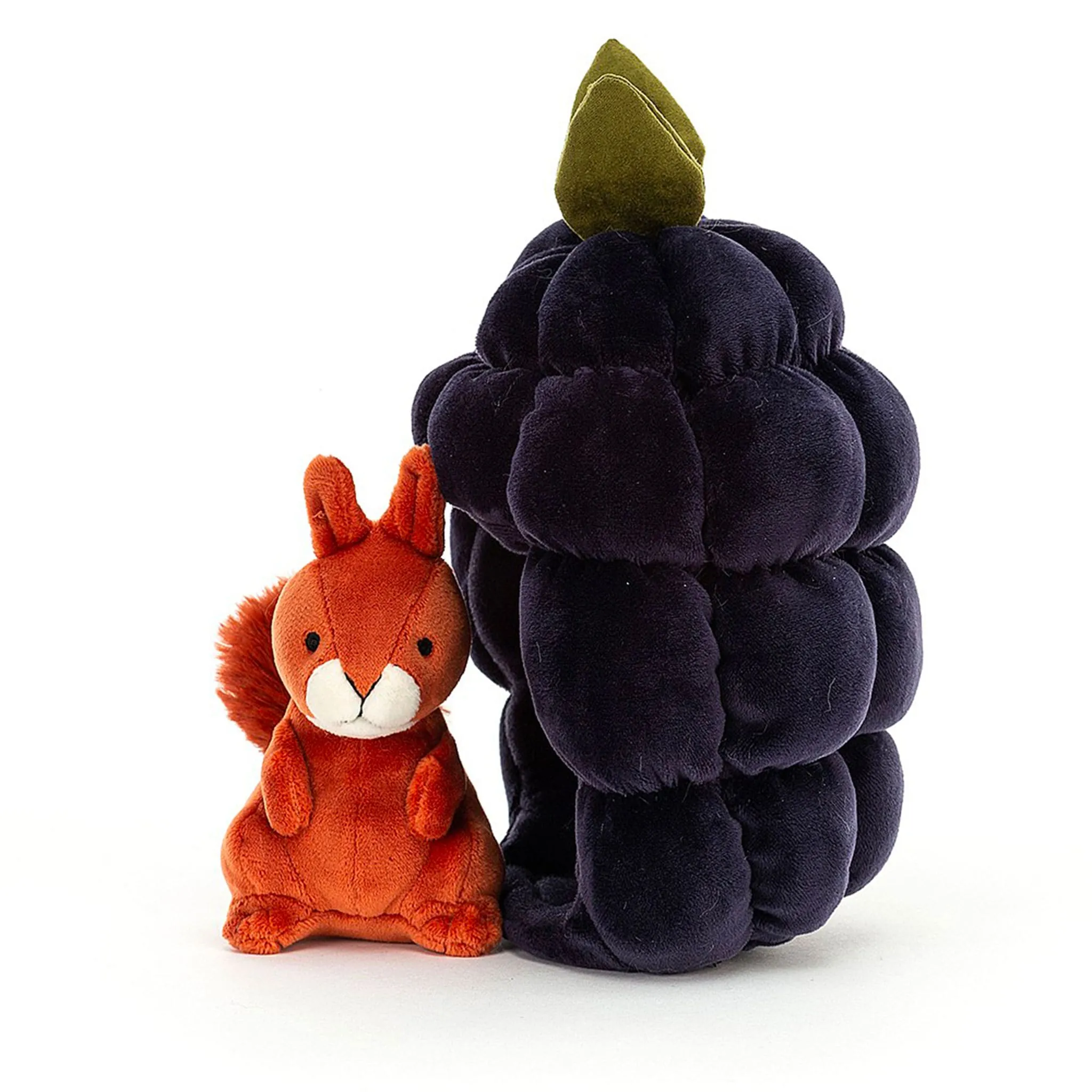 Jellycat Écureuil et Mûre