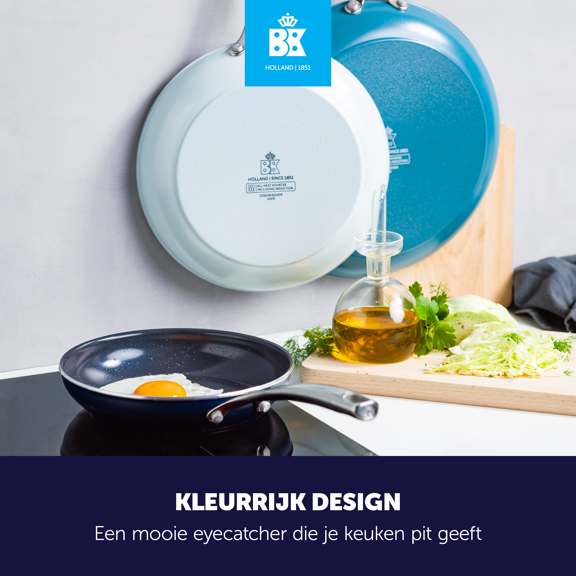 Sky 3-delige pannenset