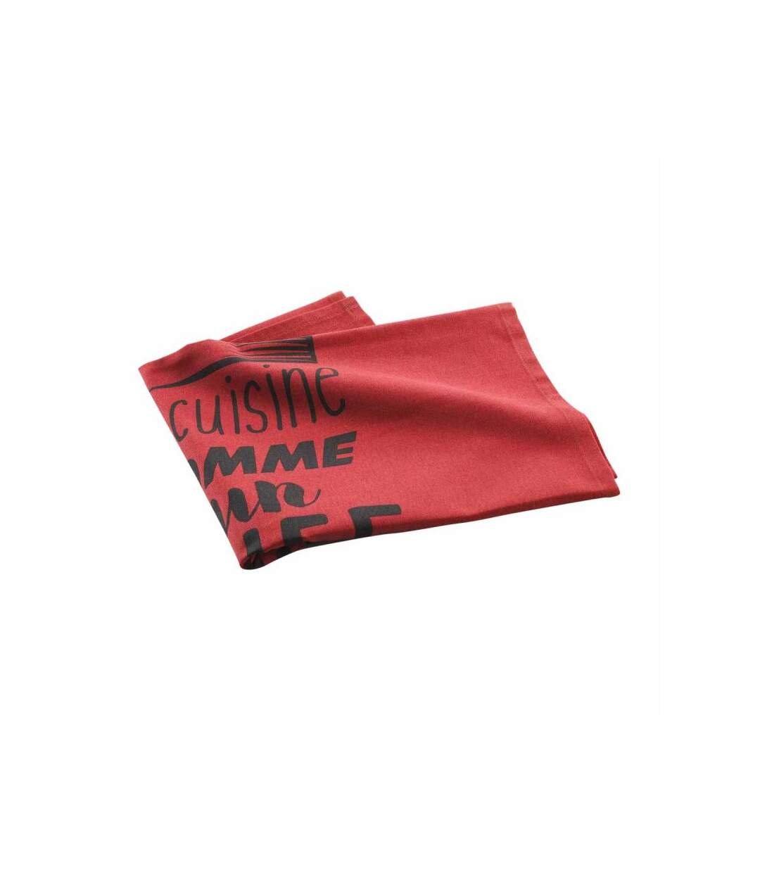 Torchon de Cuisine Comme un Chef 50x70cm Rouge