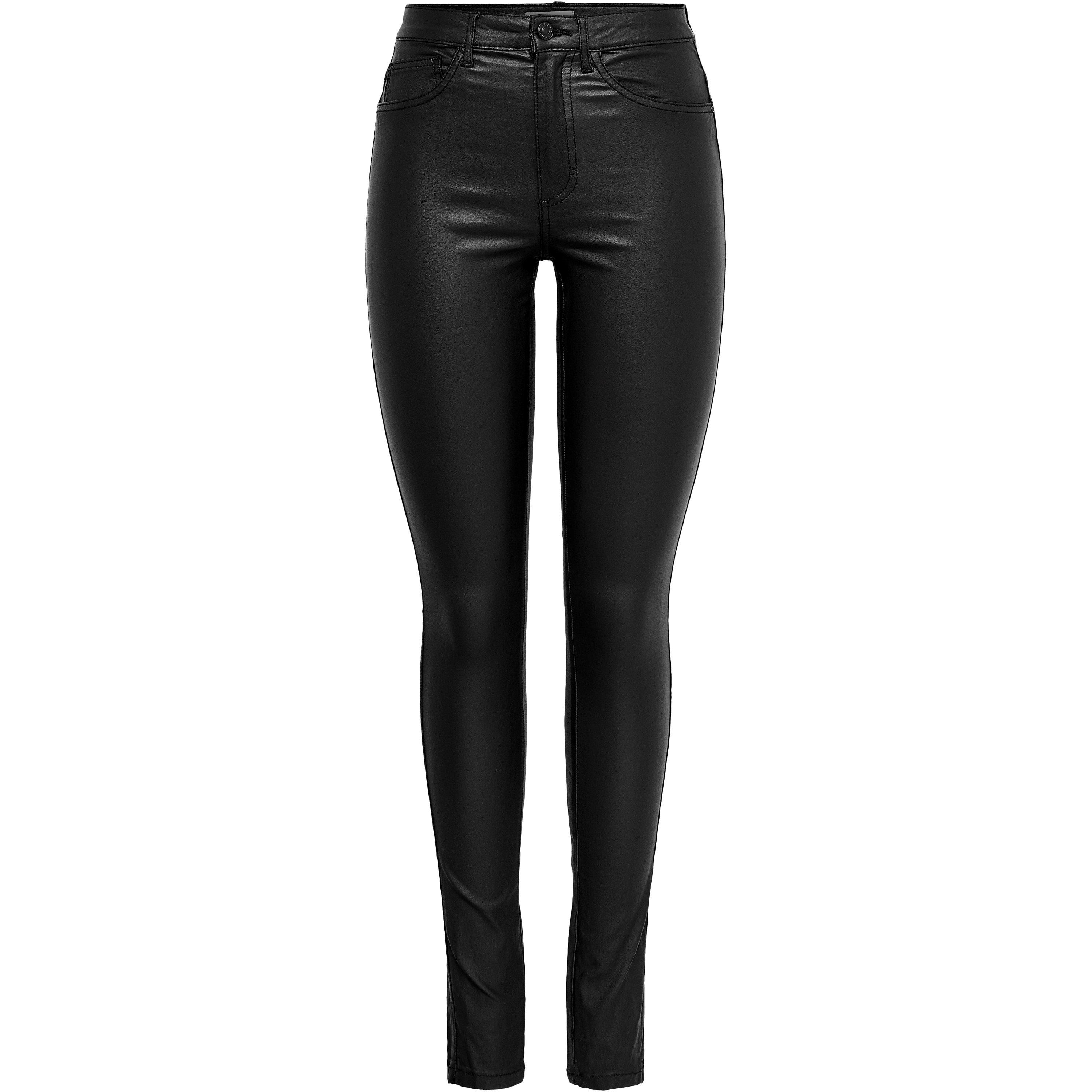 Only Only PU Coated Trousers Ladies