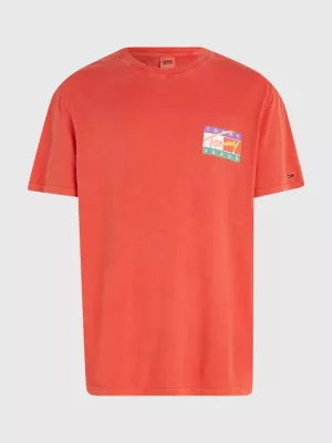 Camiseta clássica com logo exclusivo nas costas