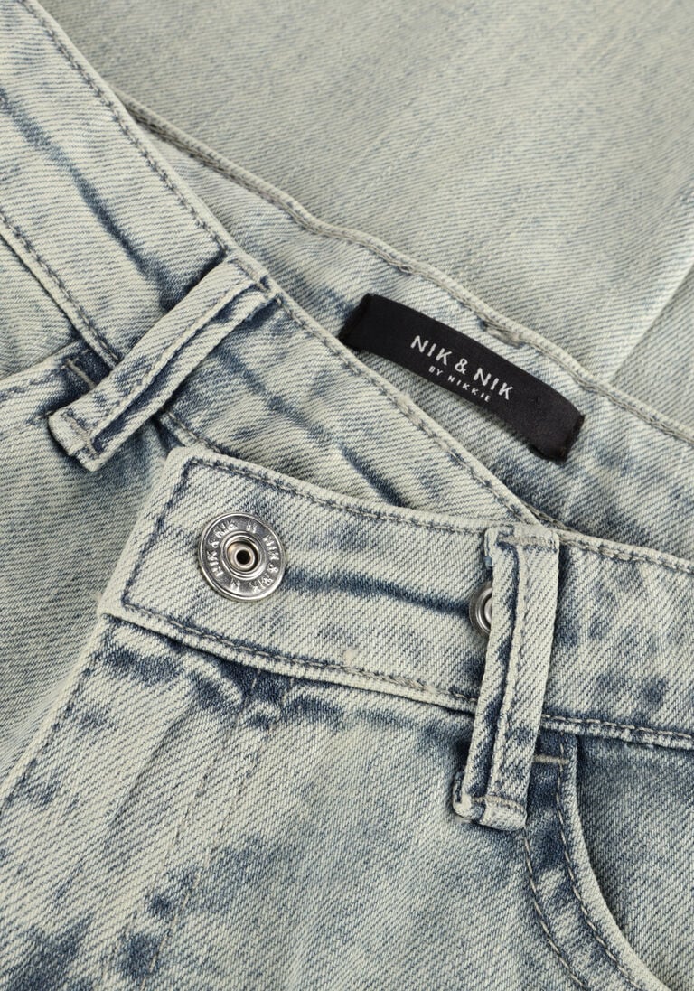 NIK & NIK blauwe nik & nik straight leg jeans fenna denim pants