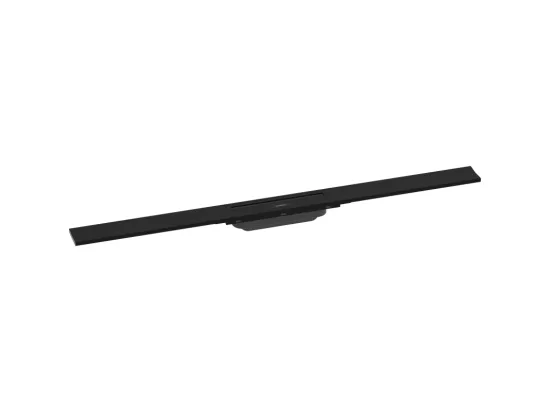 Caniveau de douche découpable 90 cm HANSGROHE RainDrain Flex montage libre noir mat