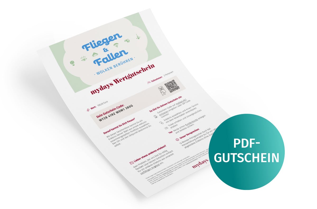 Flexibles Geschenk Fliegen & Fallen