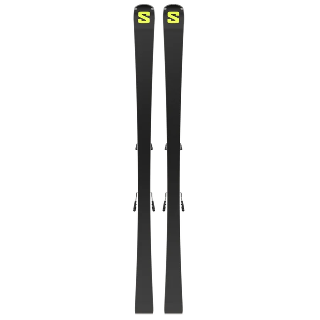 S/MAX 12 (and Z12)  Pisten-Ski-Set, Unisex Black/White/NeonYellow