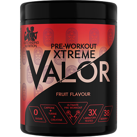 Pre workout-pulver m. frugtsmag