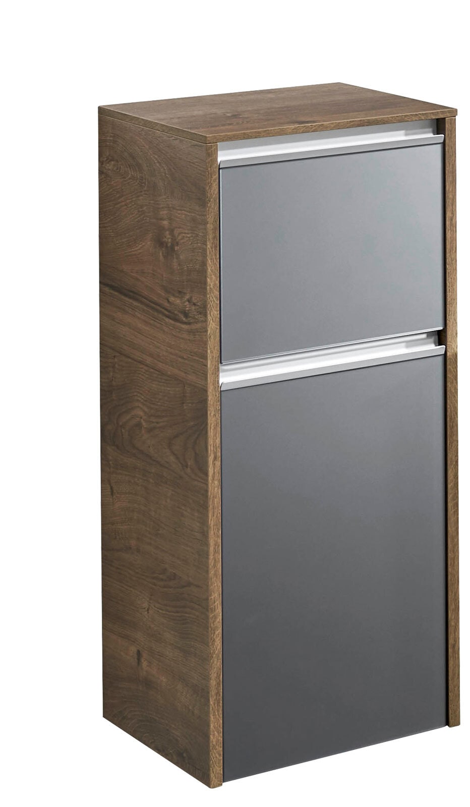 Aquarell Highboard 33.3 x 78.4 x 33.3 cm Glas Metallic matt