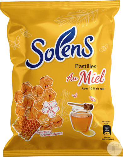 Solens Pastilles Miel 100g