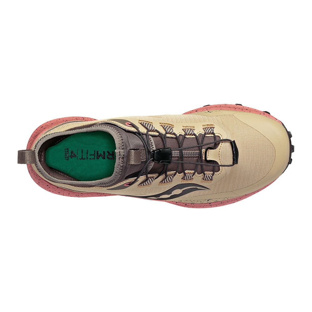 Saucony PEREGRINE 13 ST - Chaussures trail Femme desert/umber