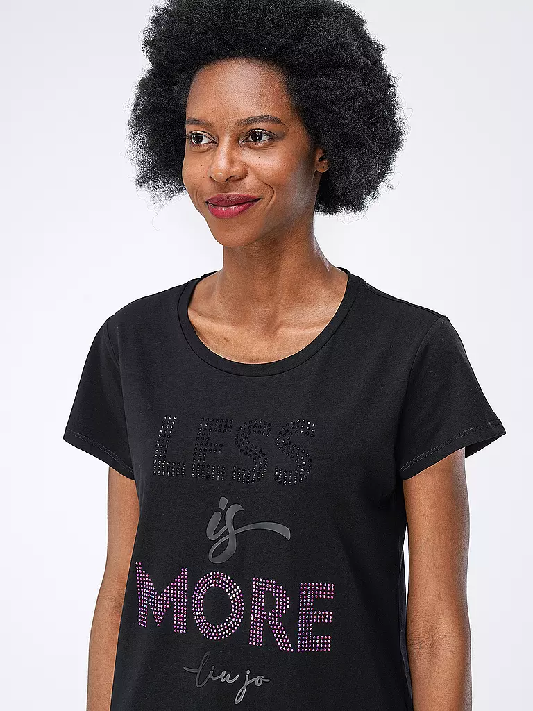 LIU JO T-Shirt schwarz