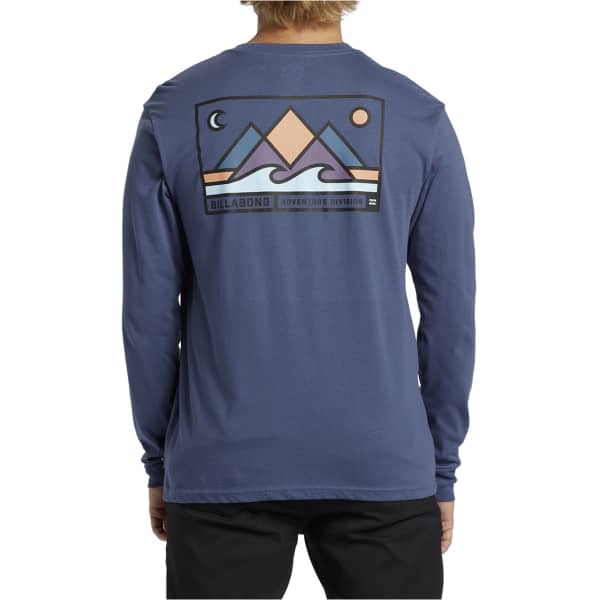 T-shirt BILLABONG RANGE LS SLATE BLUE