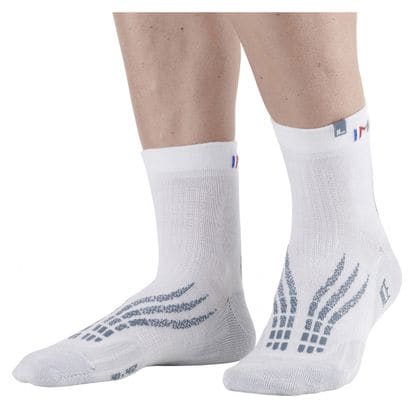 Chaussettes De Running Monnet Run Ice Gris