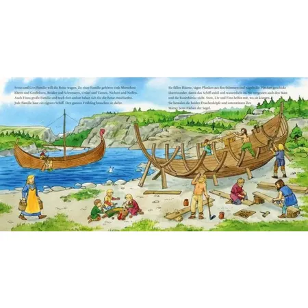 Carlsen Verlag LESEMAUS 148: Mit den Wikingern auf hoher See