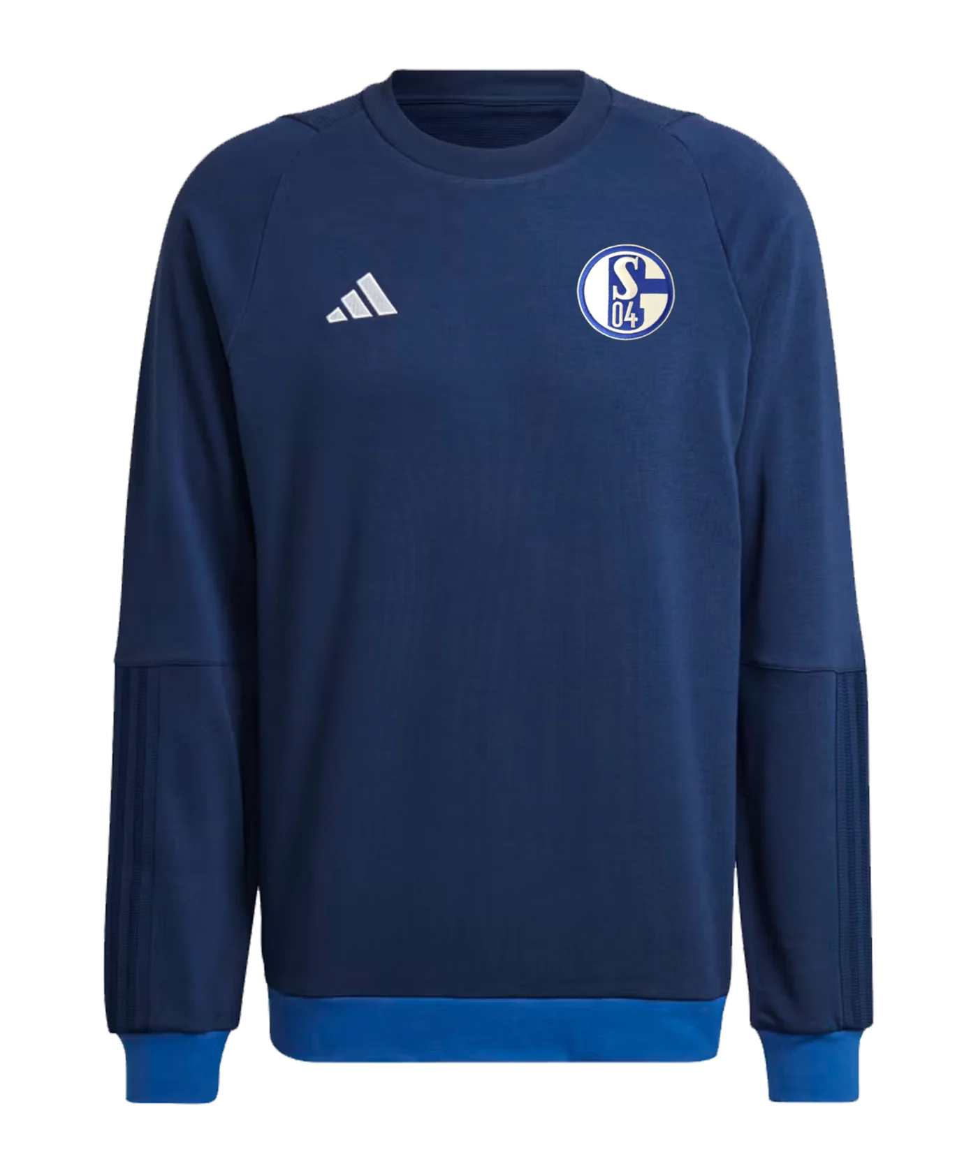 adidas FC Schalke 04 Sweatshirt Dunkelblau