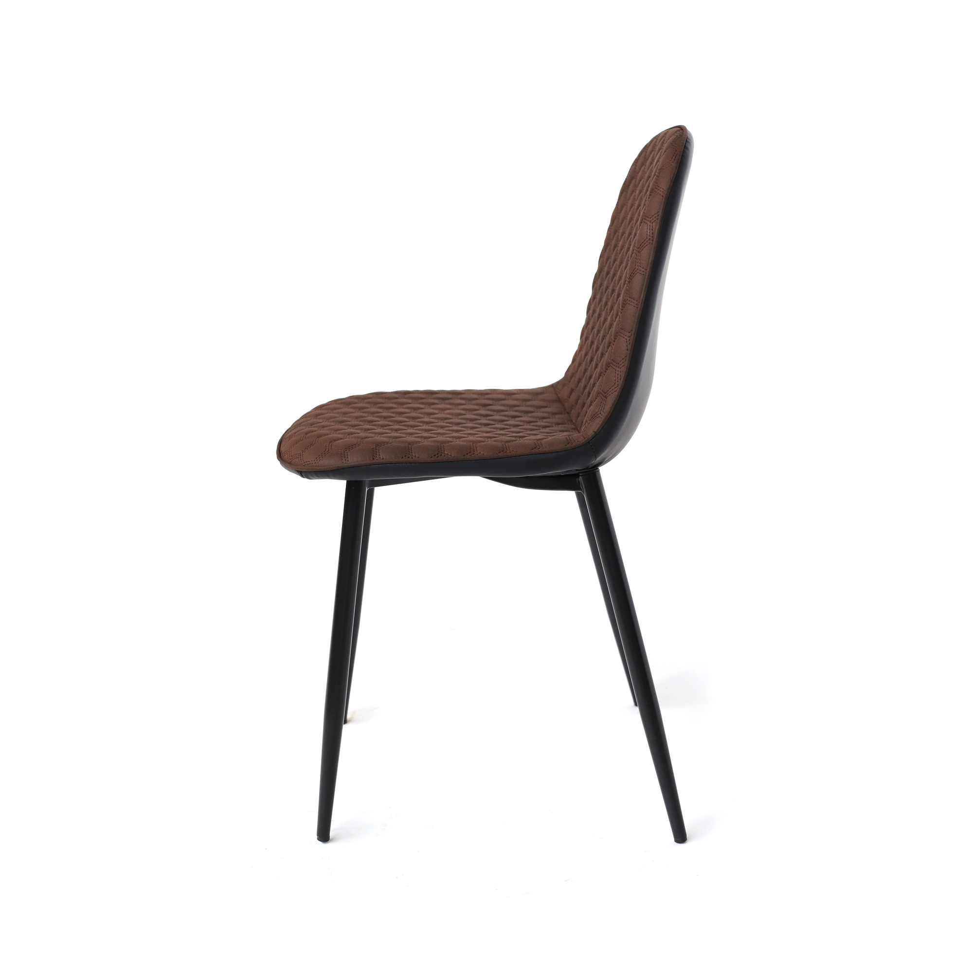 Stuhl 'Allier', braun, B 50 cm, T 50 cm, H 90 cm von fischer's lagerhaus