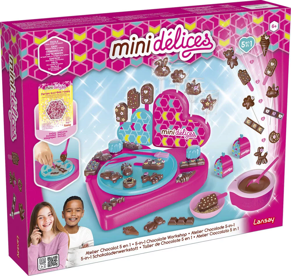 MINI DELICES - ATELIER CHOCOLAT 5 EN 1