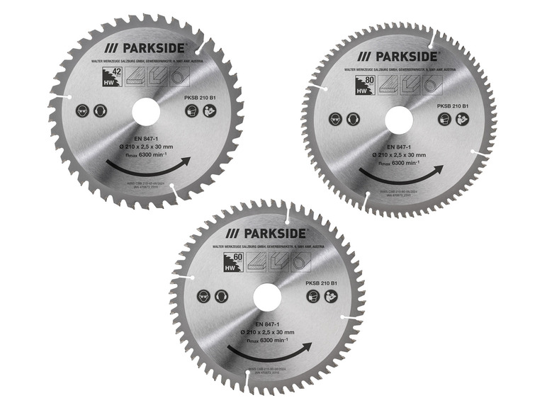 Cirkelzaagblad 210 mm