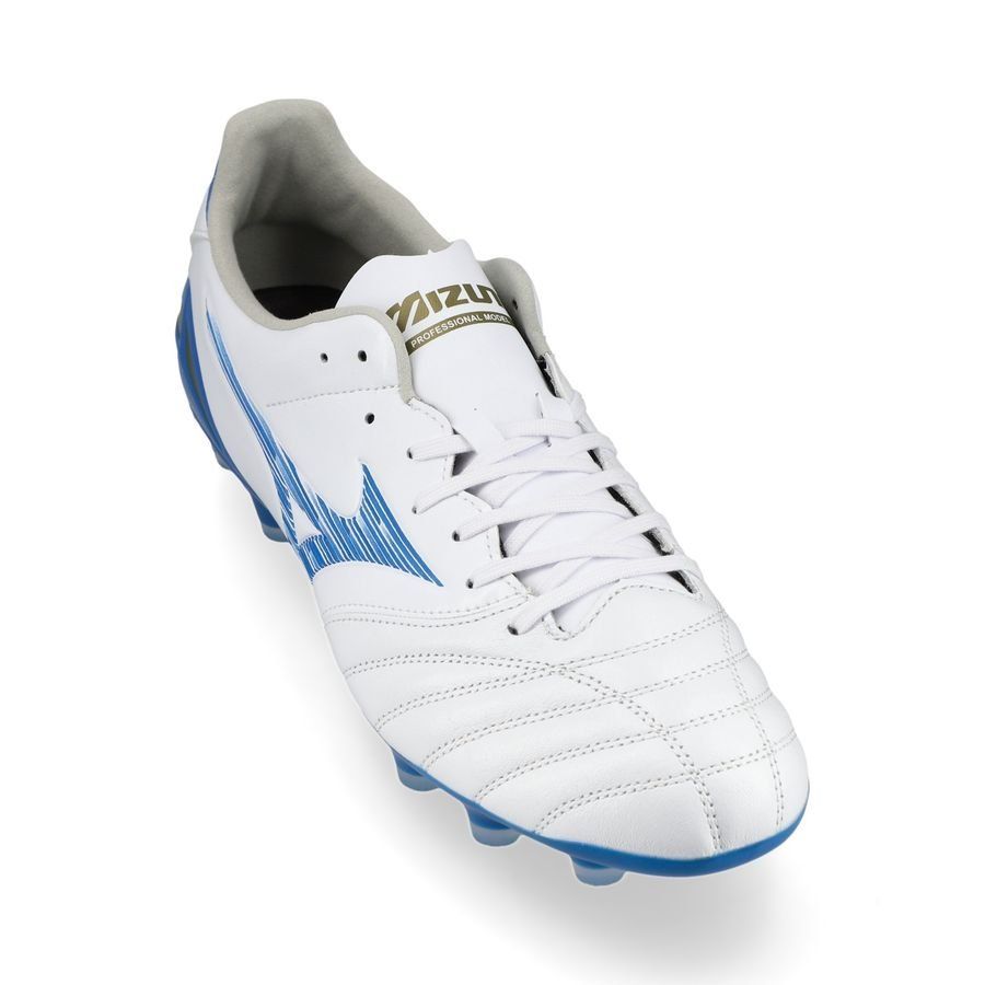 Mizuno Morelia Neo IV Pro FG/AG Mugen - Blanc/Bleu