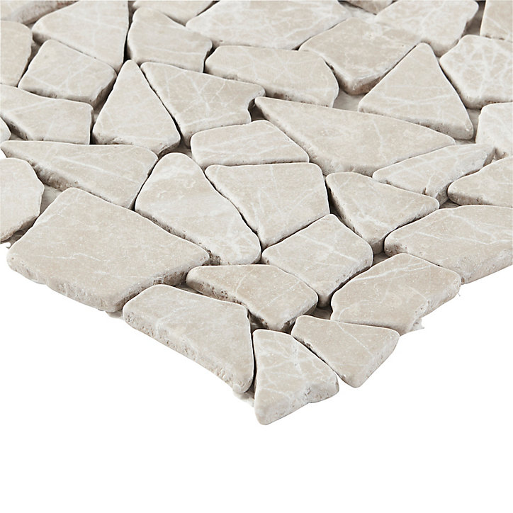 Mosaïque multicolore 31,5x31,5cm Bohai