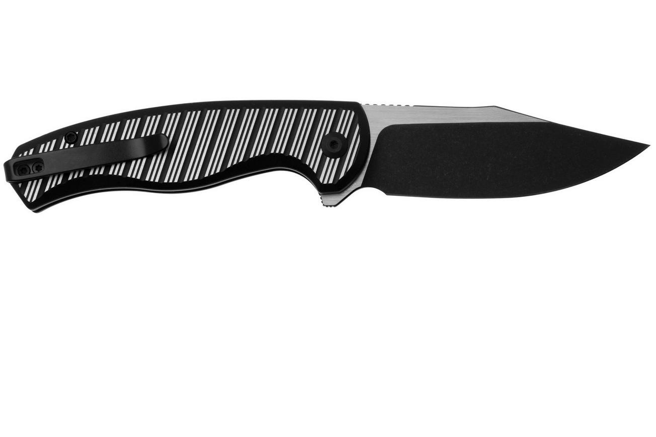 CIVIVI Stormhowl C23040B-1 Blackwashed Satin Nitro-V, Milled Black Aluminum, zakmes