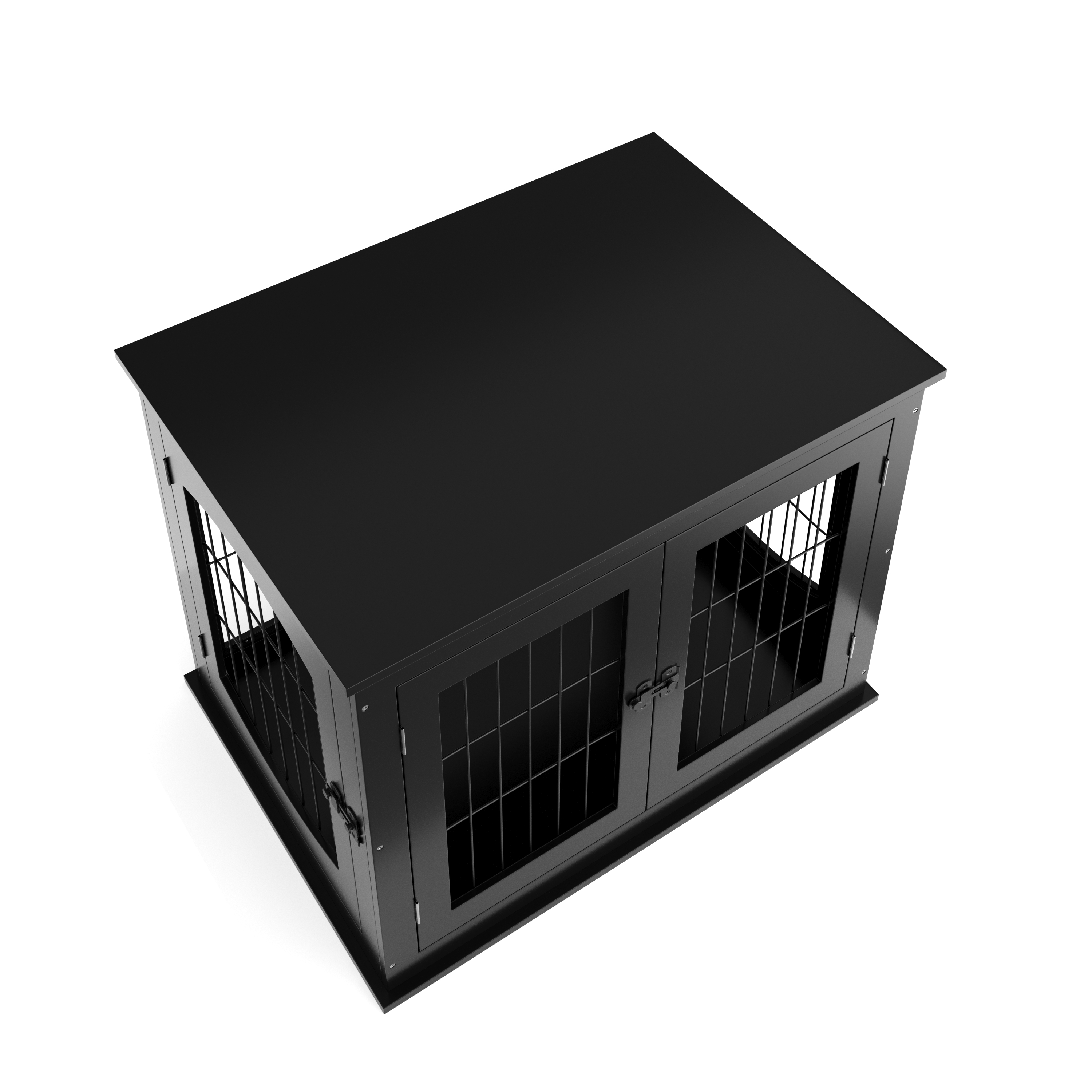 Hundebox 81 x 58 x 66 cm schwarz