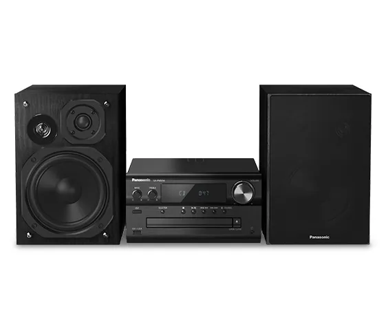 Panasonic SC-PMX90 - Audiosystem - 120 Watt (Total) - sort