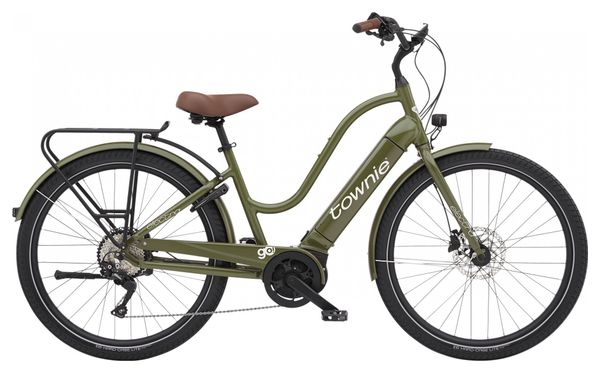 Vélo de Ville Electrique Electra Townie Path Go 10D EQ Step-Thru 27.5' 500Wh Shimano Deore 10V Vert