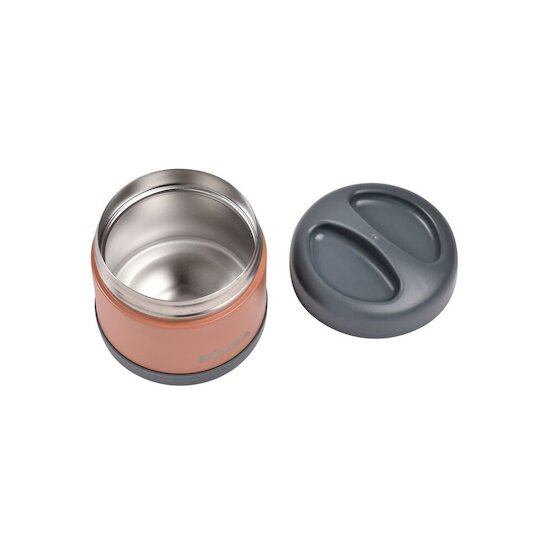 Portion inox isotherme   Grey / Terracotta        500 ml   de               Béaba
