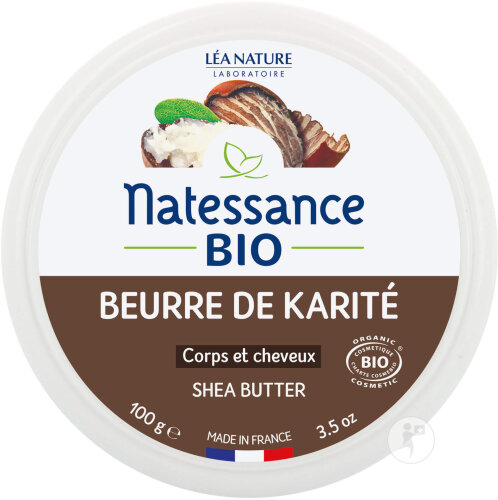 Natessance Beurre De Karité Bio Protège Et Répare Pot 100g