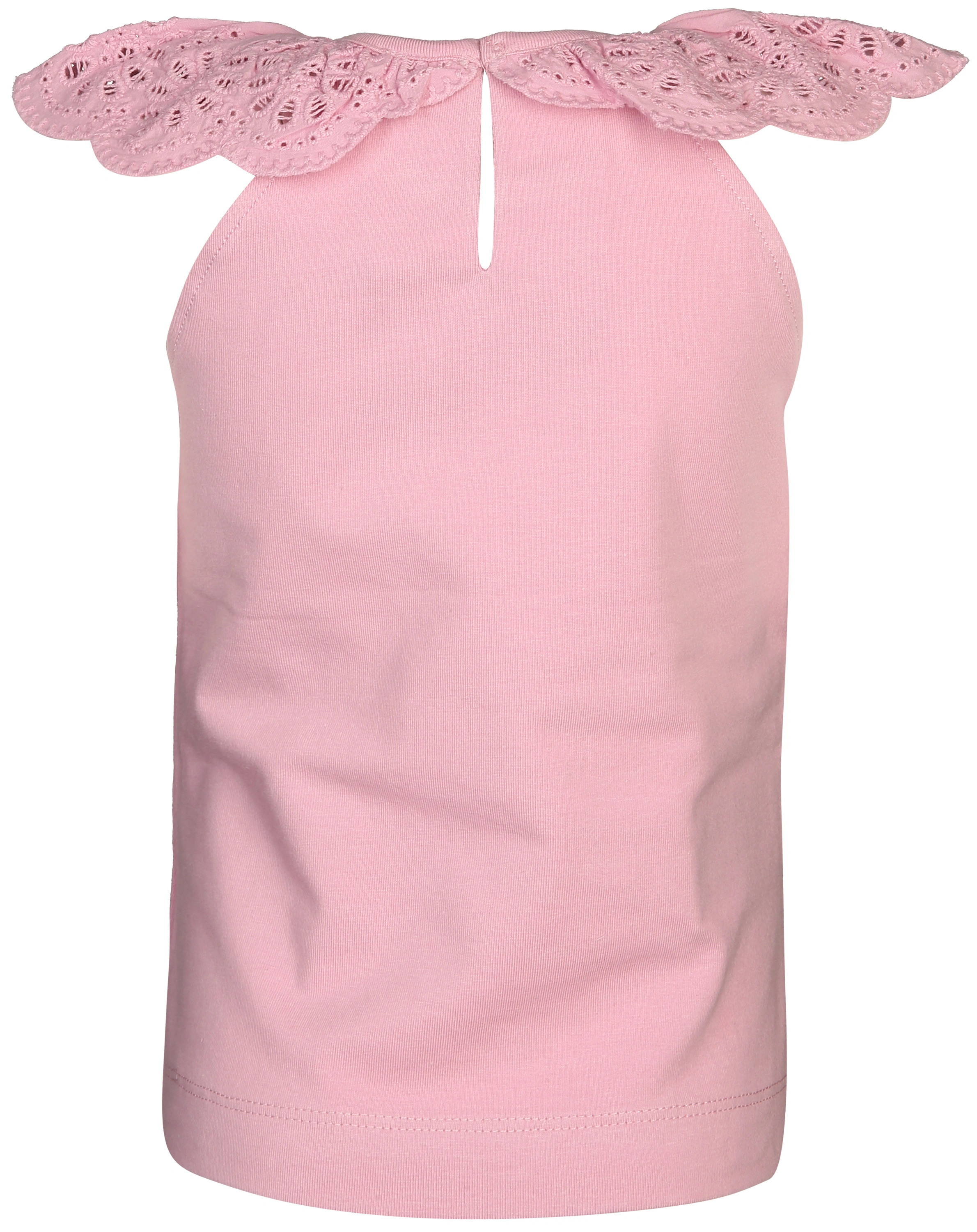 Top RUFFLE in malve