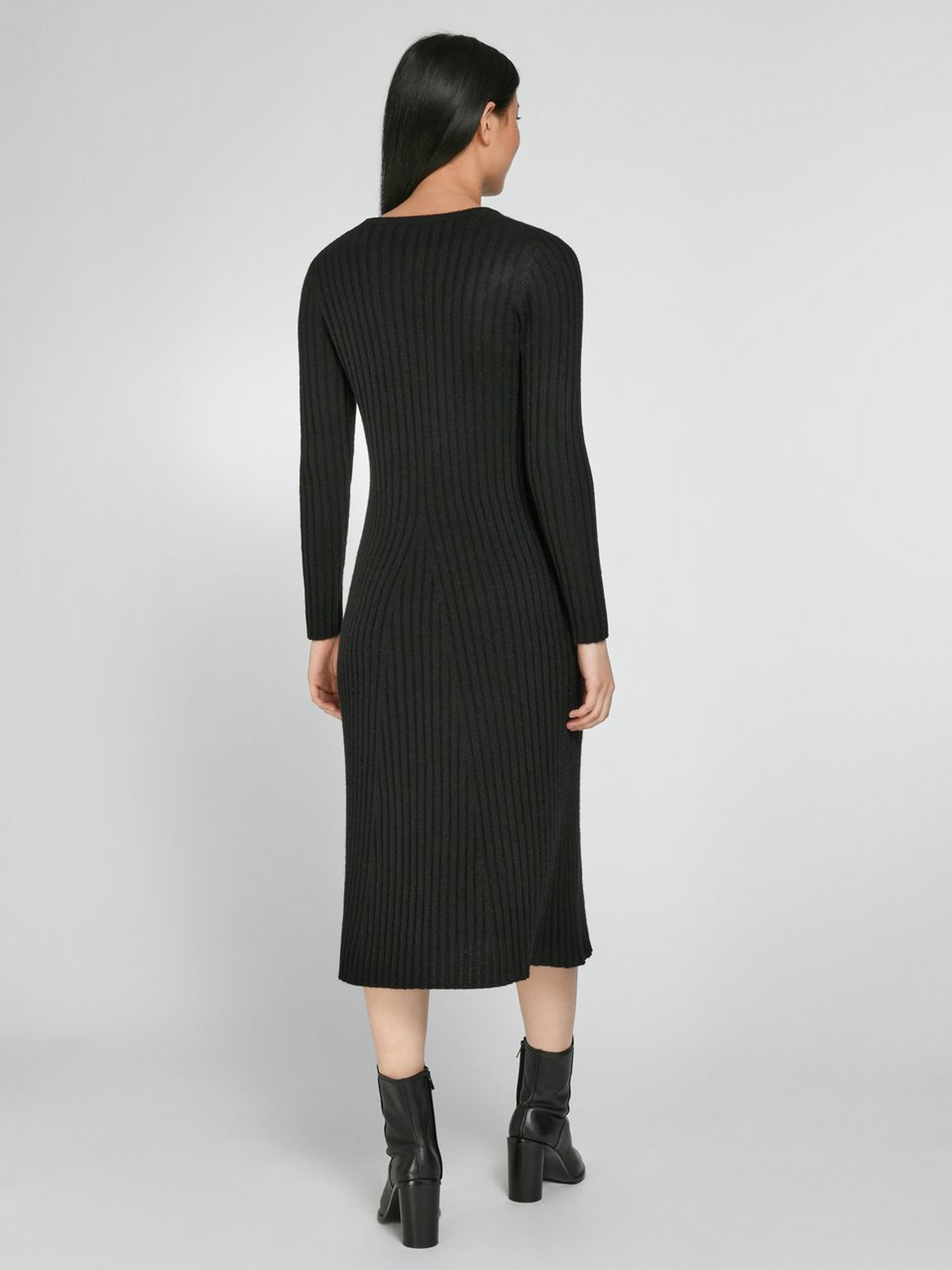Strickkleid aus Schurwolle und Kaschmir