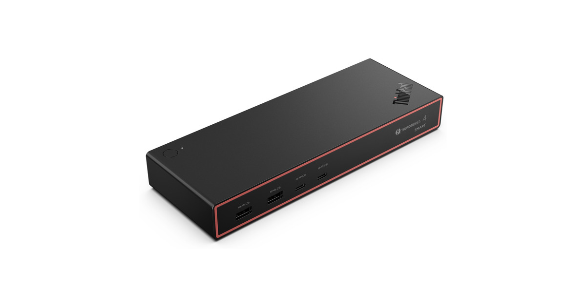 LenovoThinkPad Thunderbolt 4 Smart Dock Gen2 7500 dockingstation  (Zwart)