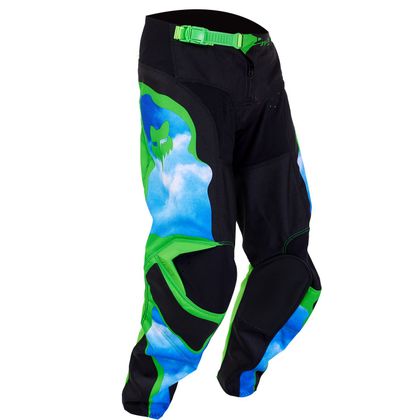 Pantalon cross Fox YOUTH 180 - ATLAS - Noir / Vert