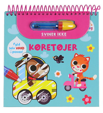 Forlaget Bolden Malebog - Magisk Malebog For De Mindste - K?ret?
