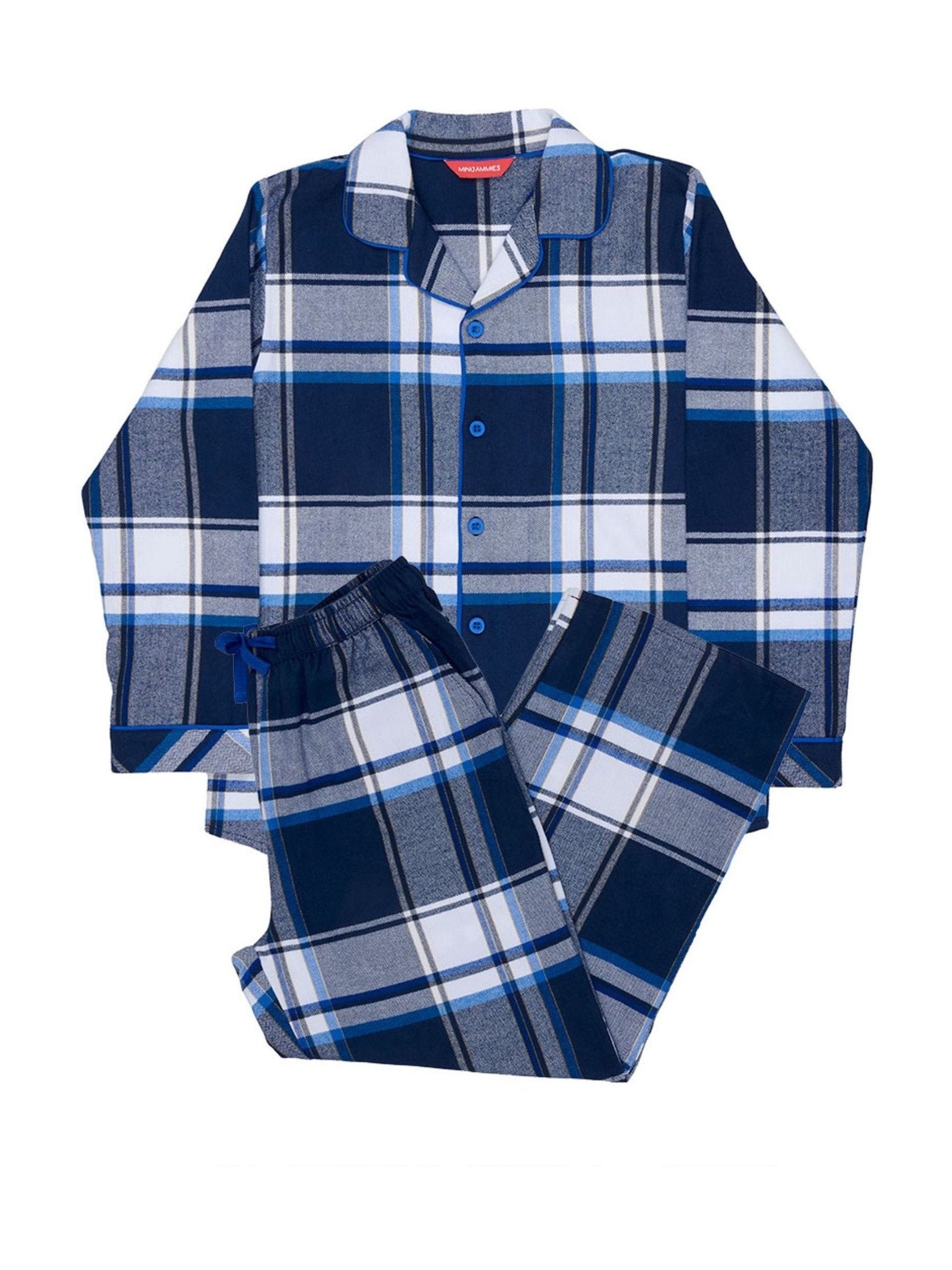 Cyberjammies Minijammies geruite pyjamaset met lange mouwen van 100% katoen