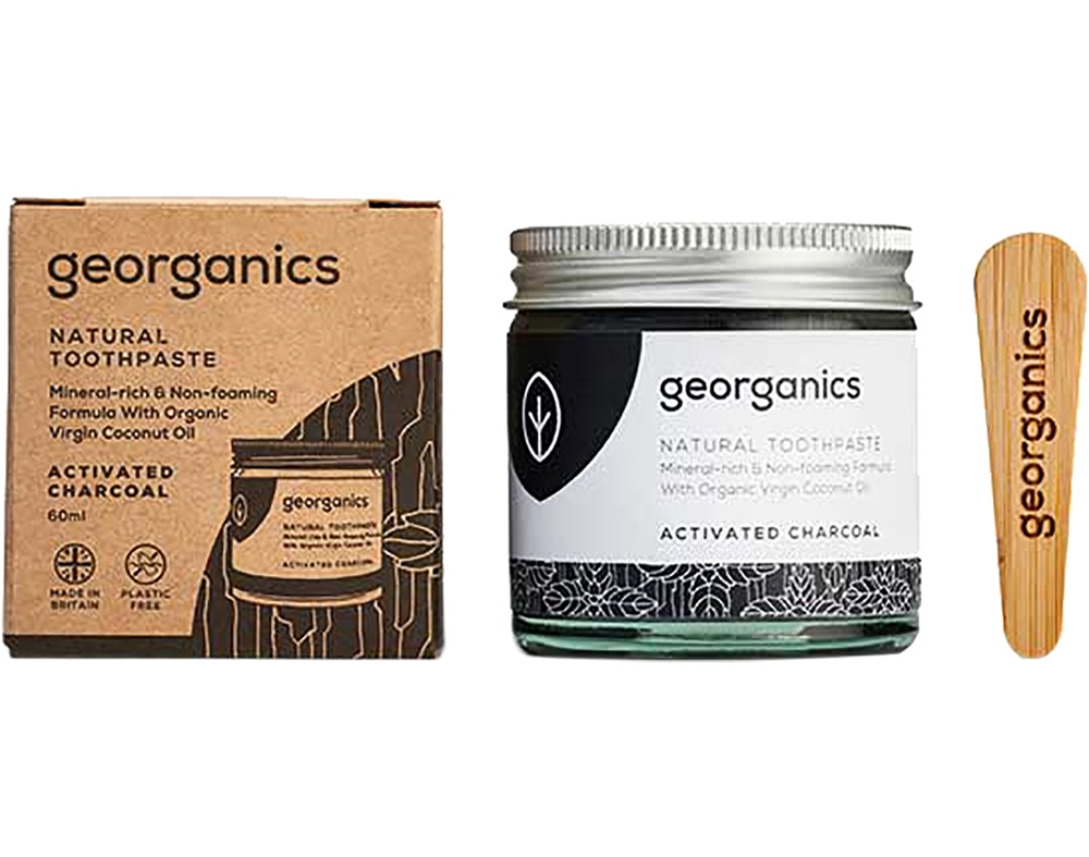 PASTA GEORGANICS DENTÍFRICA CARVÃO ATIVADO 60ML